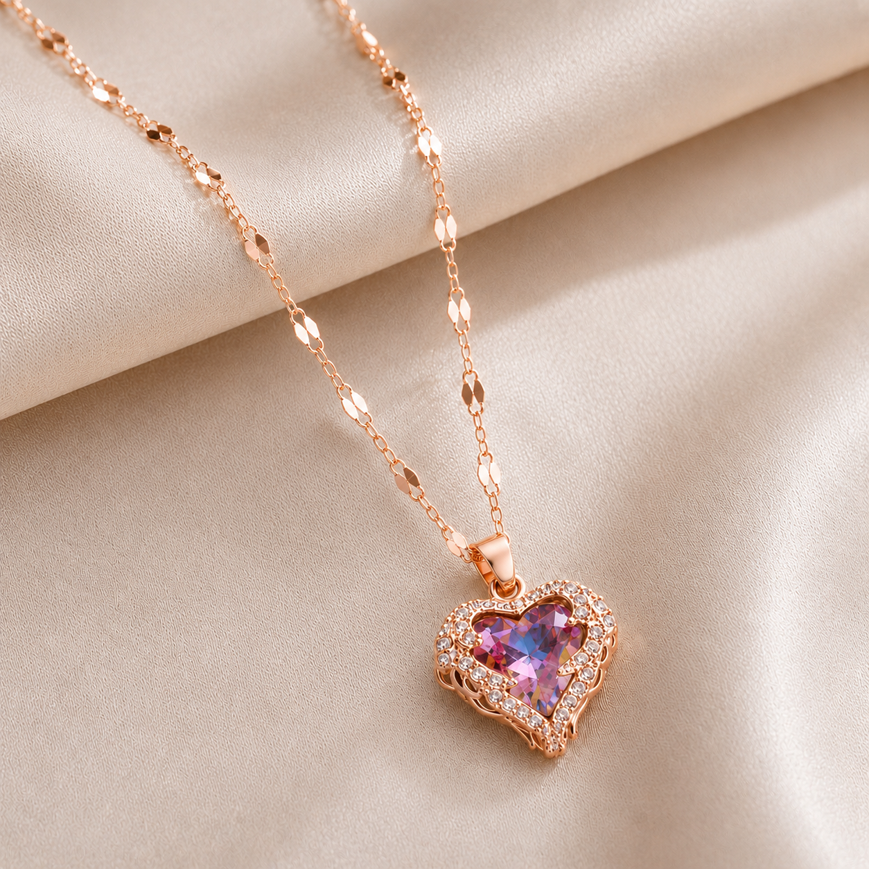 LYROVE™ Ocean Heart Necklace