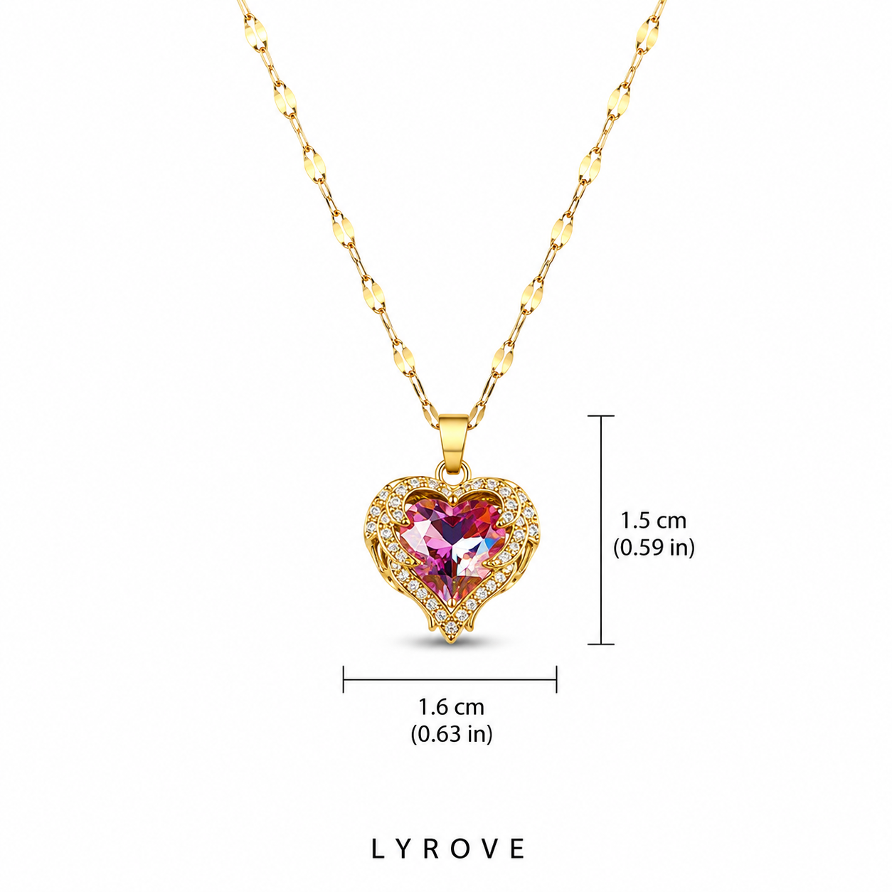 LYROVE™ Ocean Heart Necklace